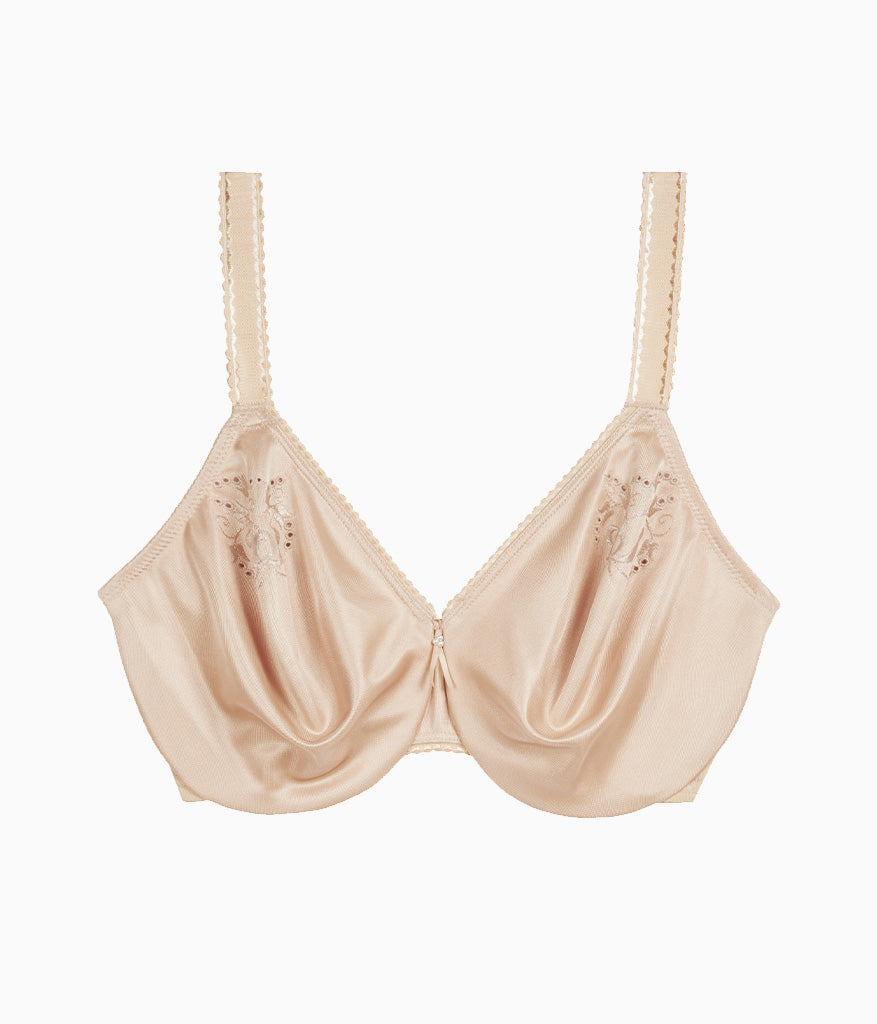 Slimline Seamless Underwire Minimizer Bra - Sand | Wacoal Classic