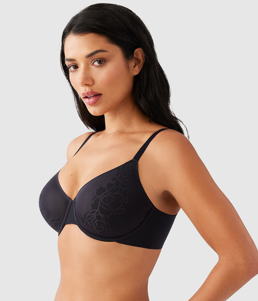 Confidence Boost™ Underwire Bra - Black | Wacoal Trusted