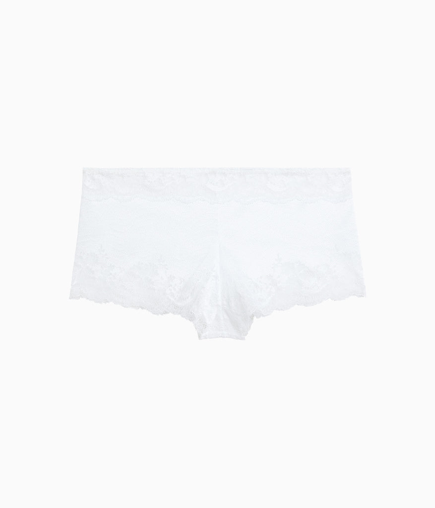 Modern Affair Boyshort - White | Wacoal Classic