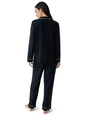 Lease to Lounge Pajama Set - Black | Wacoal Signature