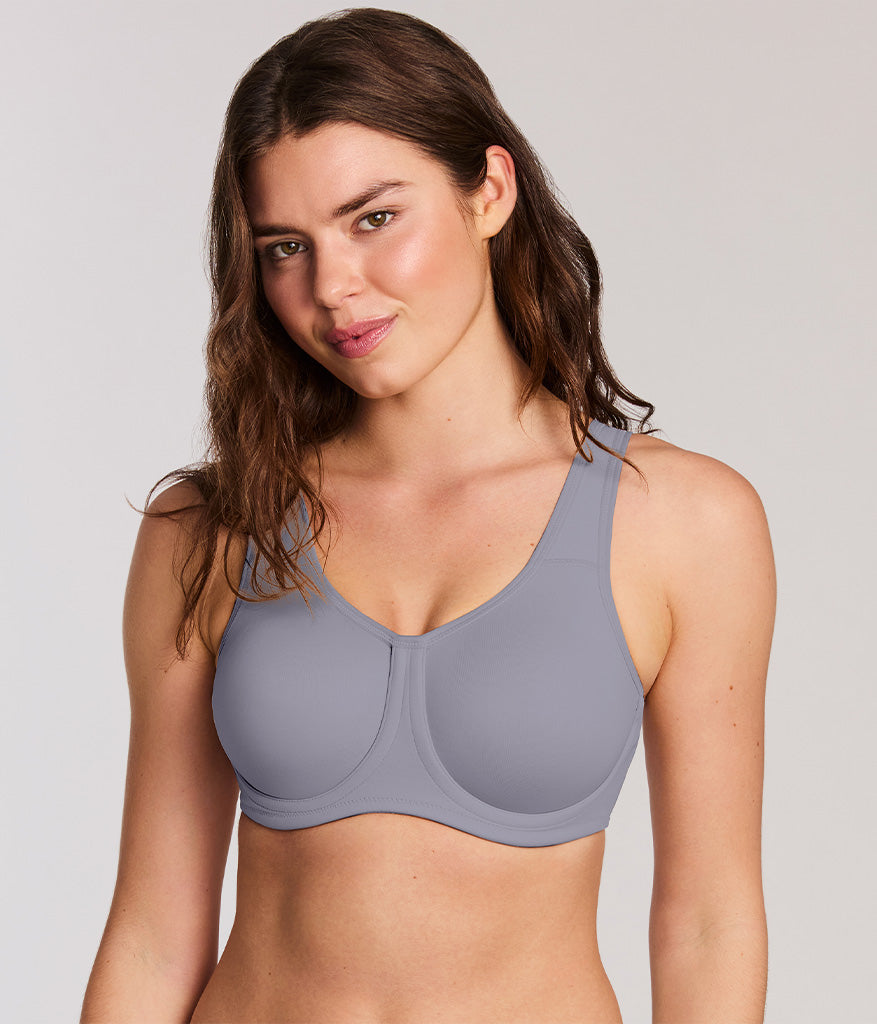 Simone Sport Underwire Bra - Dapple Gray | Wacoal Trending