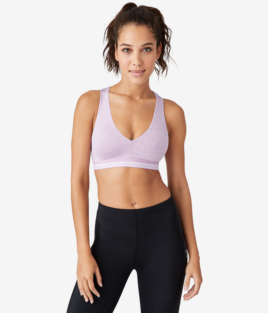 b.active Racerback Sport Bralette - Lavender Herb Heather | Wacoal Latest