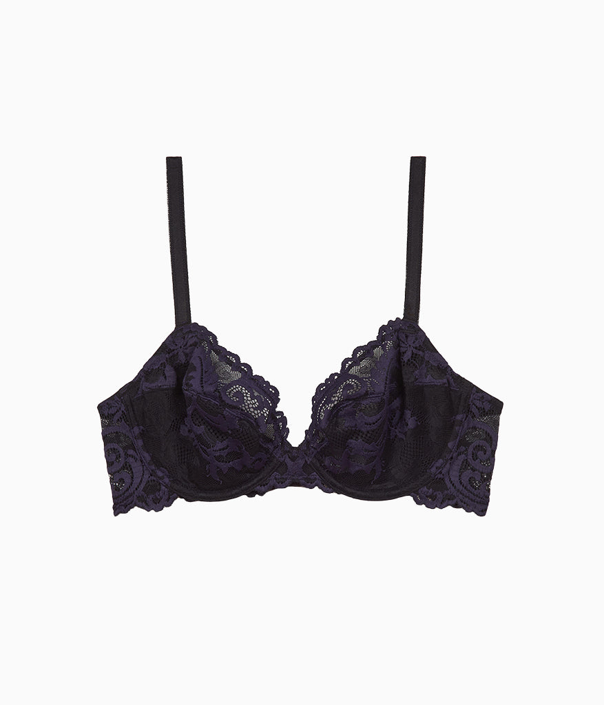 Instant Icon® Underwire Bra - Black/Eclipse | Wacoal Discount