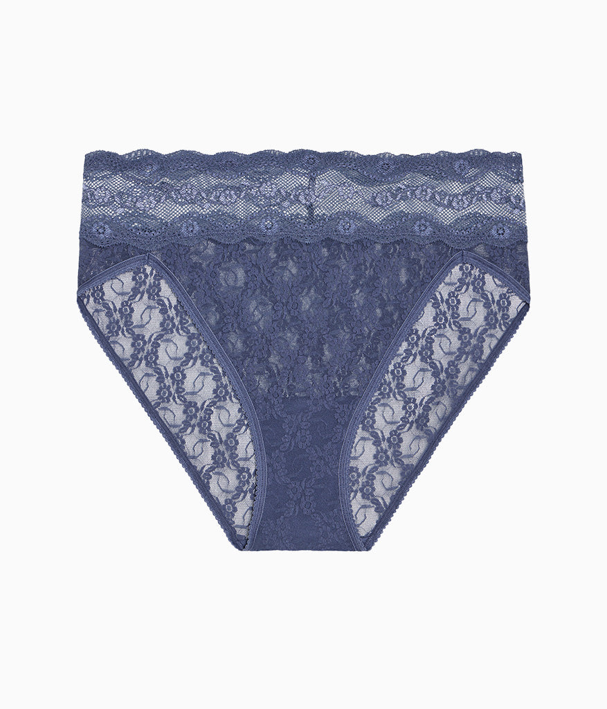 Lace Kiss Hi-Leg - Crown Blue | Wacoal Customer Favorite