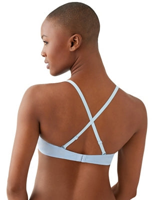 Cotton To A Tee Plunge T-Shirt Bra - Potent Purple | Wacoal Trusted