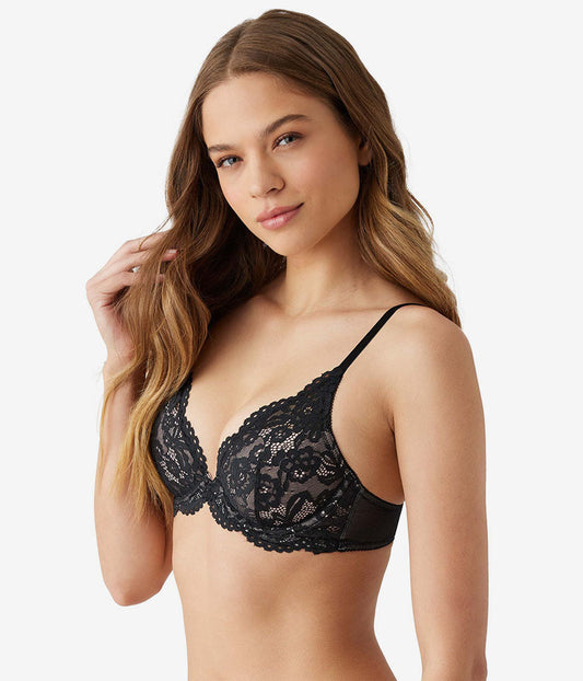 Ciao Bella Plunge Contour Bra - Night | Wacoal Essential