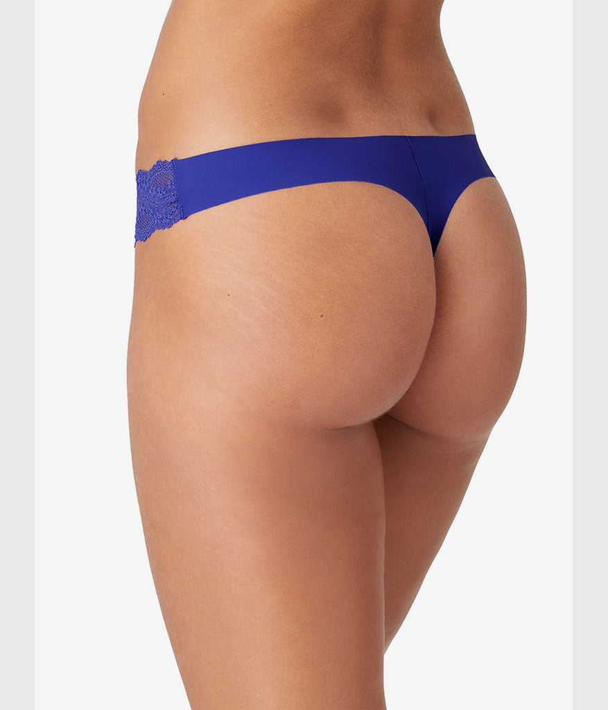 b.bare Thong - Spectrum Blue | Wacoal Discount