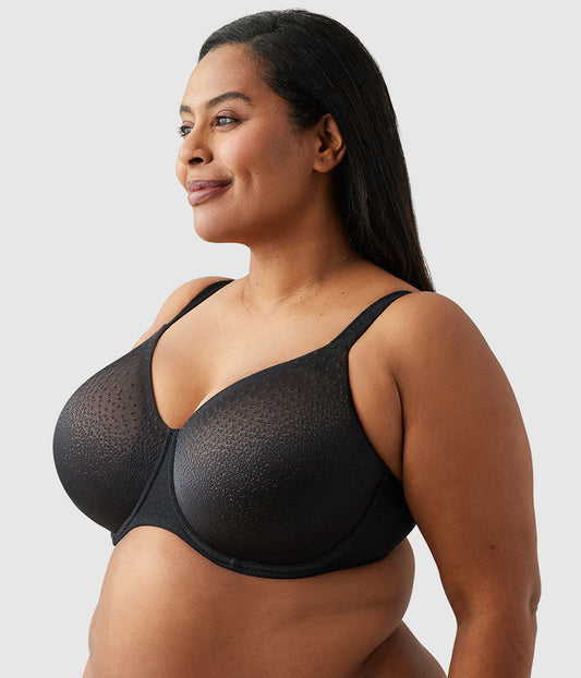 Back Appeal® H-K Cup Underwire Bra - Black | Wacoal Deals