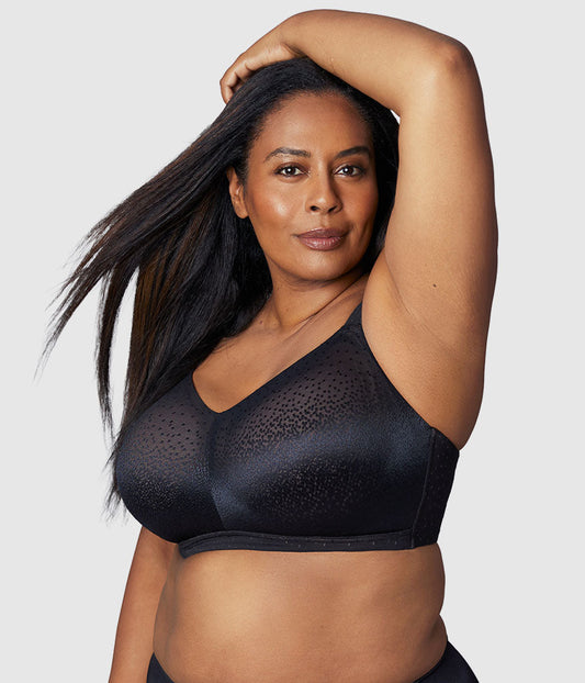Back Appeal® H-K Cup Wire Free Bra - Black | Wacoal Signature