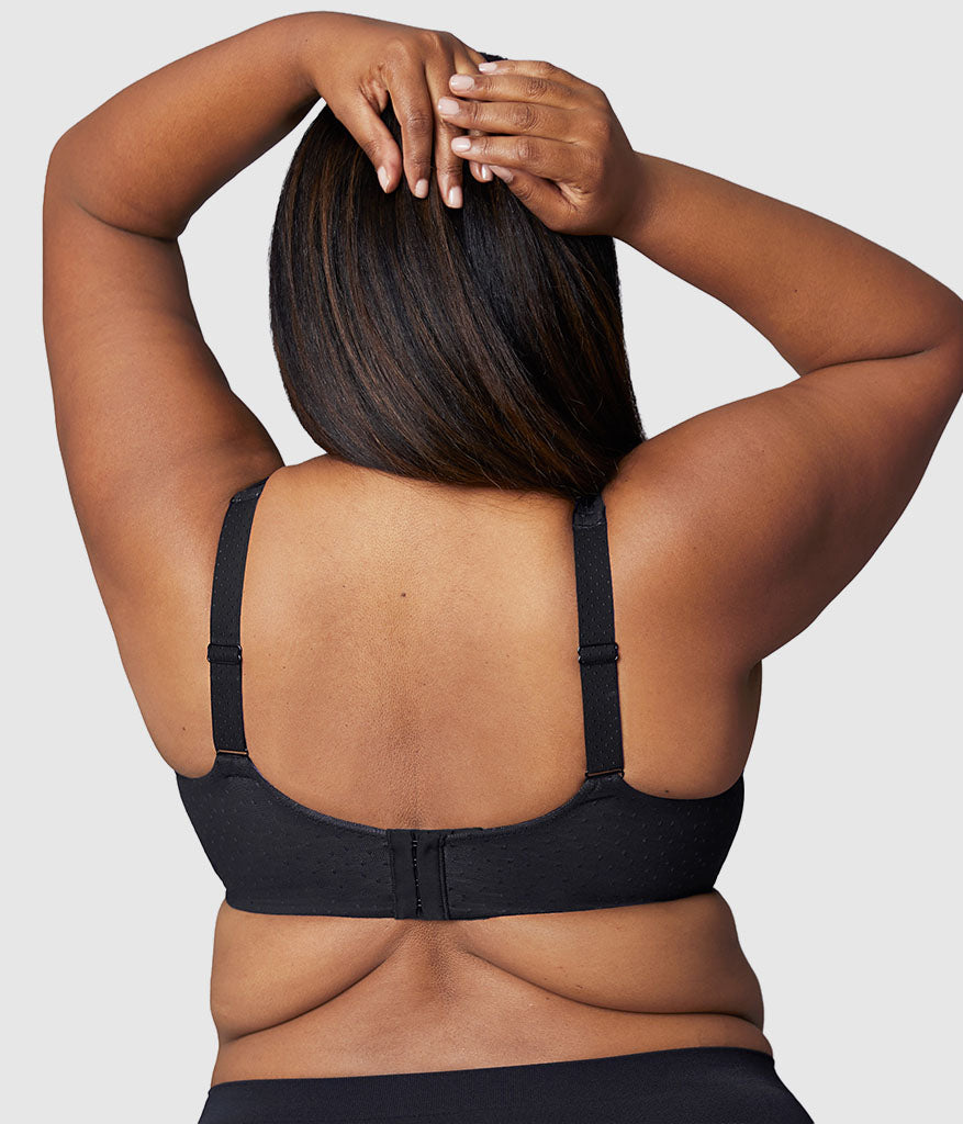 Back Appeal® H-K Cup Wire Free Bra - Black | Wacoal Signature
