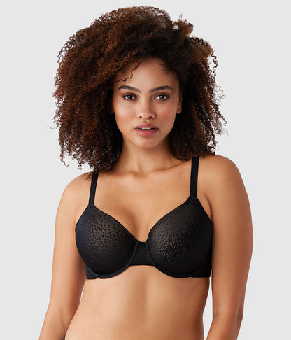 Back Appeal® T-Shirt Bra - Black | Wacoal Smart Buy