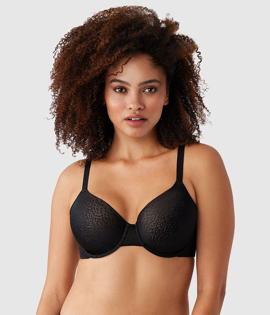 Back Appeal® T-Shirt Bra - Black | Wacoal Smart Buy