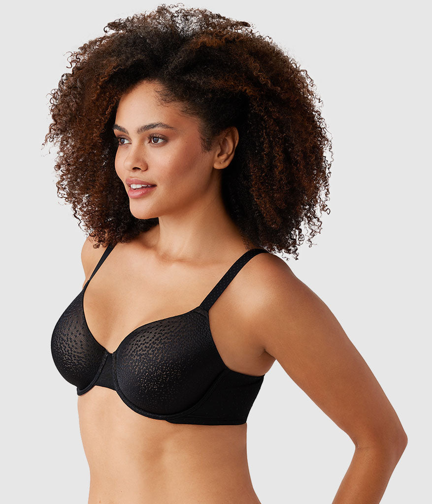 Back Appeal® T-Shirt Bra - Black | Wacoal Smart Buy
