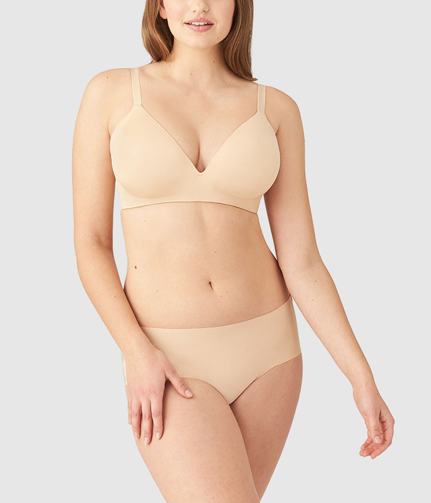 Ultimate Side Smoother Wire Free T-Shirt Bra - Sand | Wacoal New