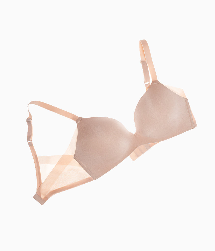 Ultimate Side Smoother Wire Free T-Shirt Bra - Sand | Wacoal New