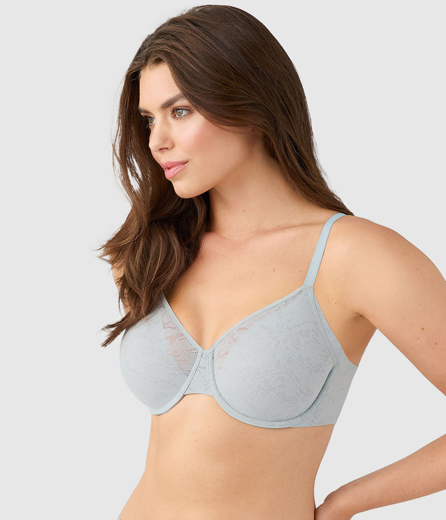 Taking Sides Underwire Bra - Belgian Block | Wacoal Popular