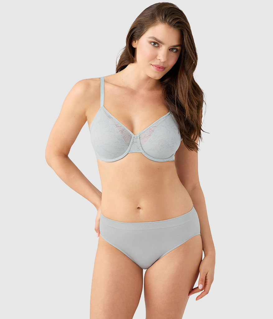 Taking Sides Underwire Bra - Belgian Block | Wacoal Popular