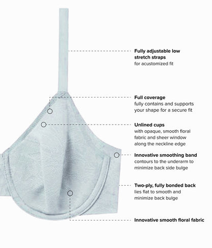 Taking Sides Underwire Bra - Belgian Block | Wacoal Popular