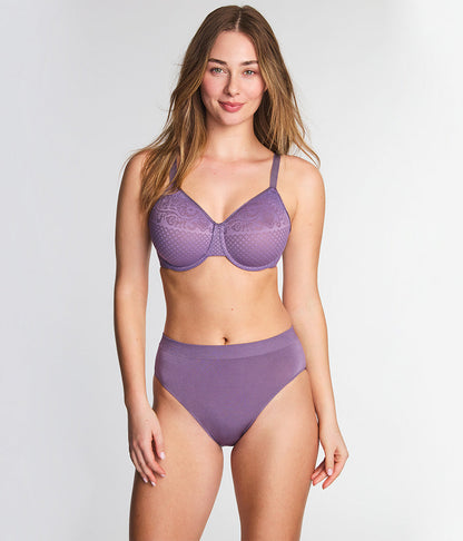 Visual Effects Minimizer Bra - Italian Grape | Wacoal Trusted