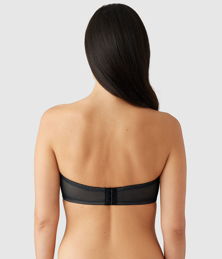 Visual Effects Strapless Minimizer Bra - Black | Wacoal Featured