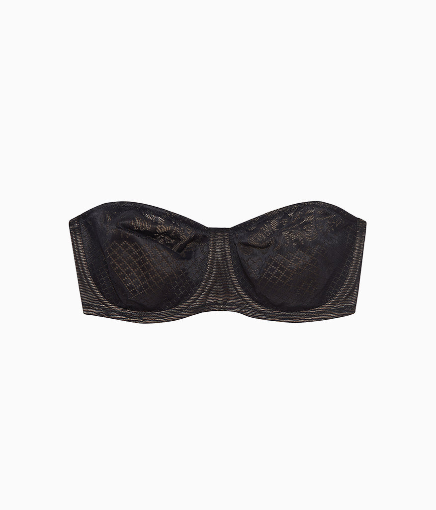 Visual Effects Strapless Minimizer Bra - Black | Wacoal Featured