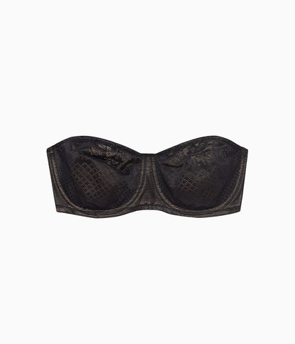 Visual Effects Strapless Minimizer Bra - Black | Wacoal Featured
