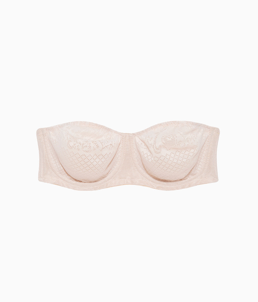 Visual Effects Strapless Minimizer Bra - Sand | Wacoal New
