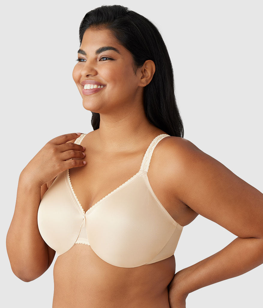 Simple Shaping Minimizer Bra - Sand | Wacoal New