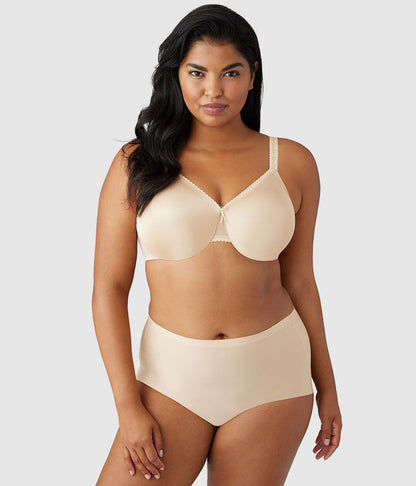 Simple Shaping Minimizer Bra - Sand | Wacoal New