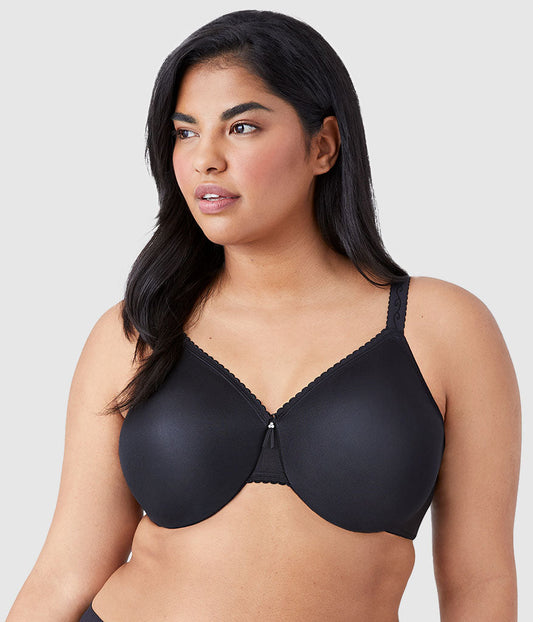 Simple Shaping Minimizer Bra - Black | Wacoal Exclusive
