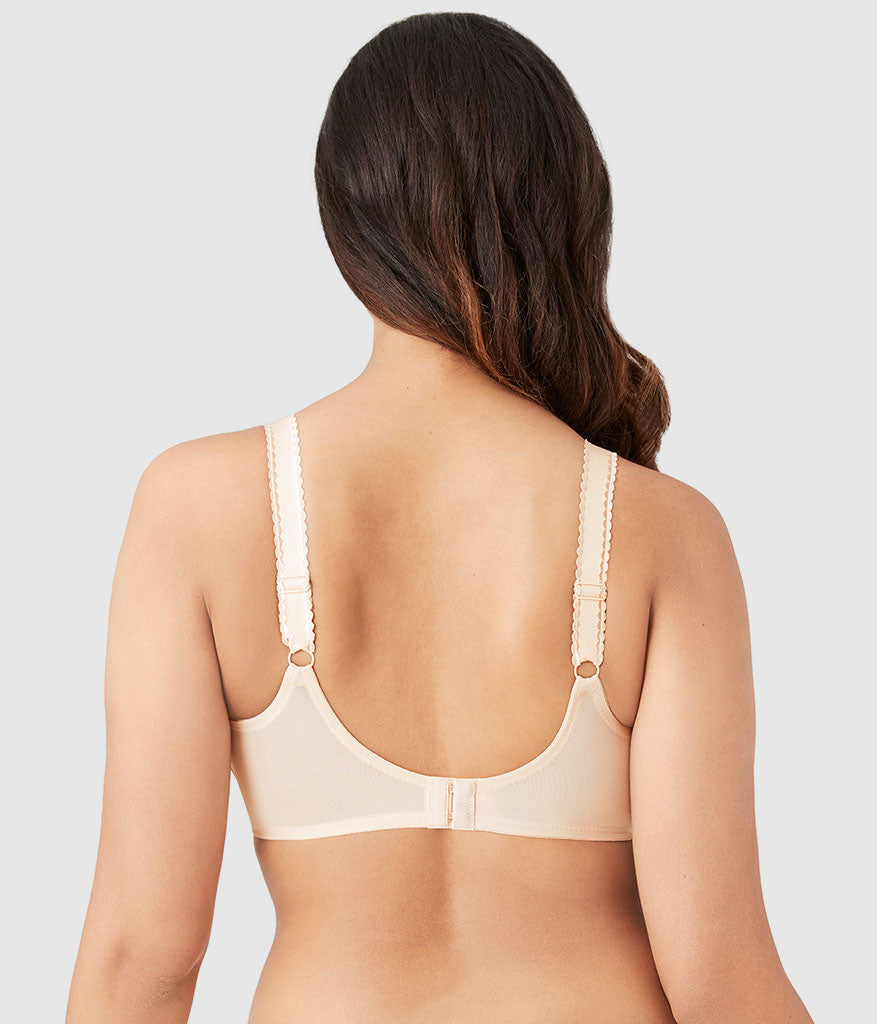 Slimline Seamless Underwire Minimizer Bra - Sand | Wacoal Classic