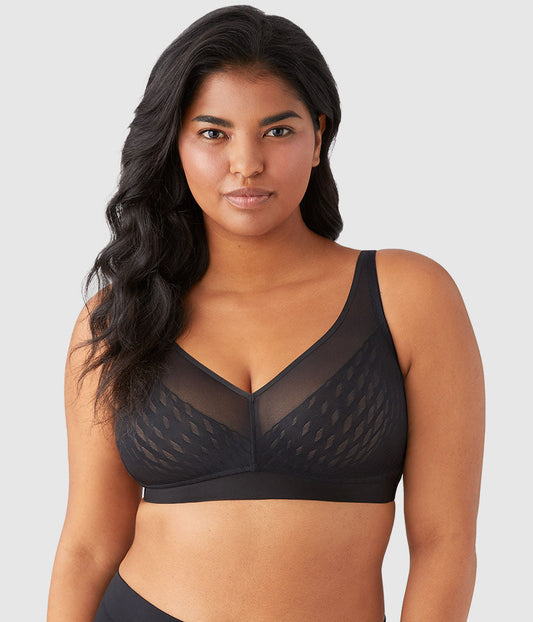 Elevated Allure Wire Free Bra - Black | Wacoal New