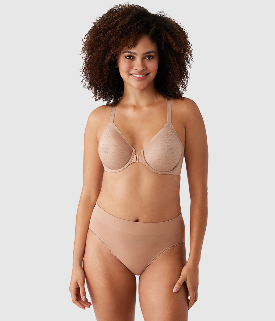 Elevated Allure Front Close Underwire Bra - Roebuck | Wacoal Essential