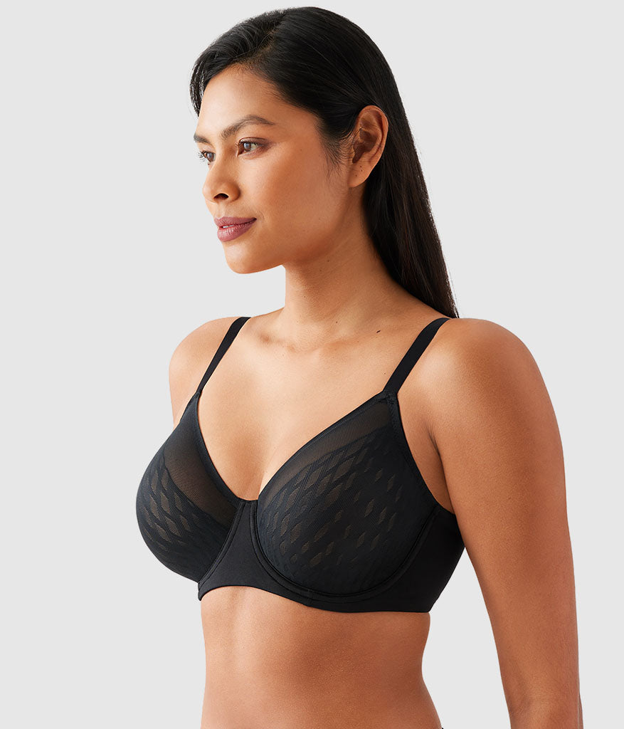 Elevated Allure Underwire Bra - Black | Wacoal New