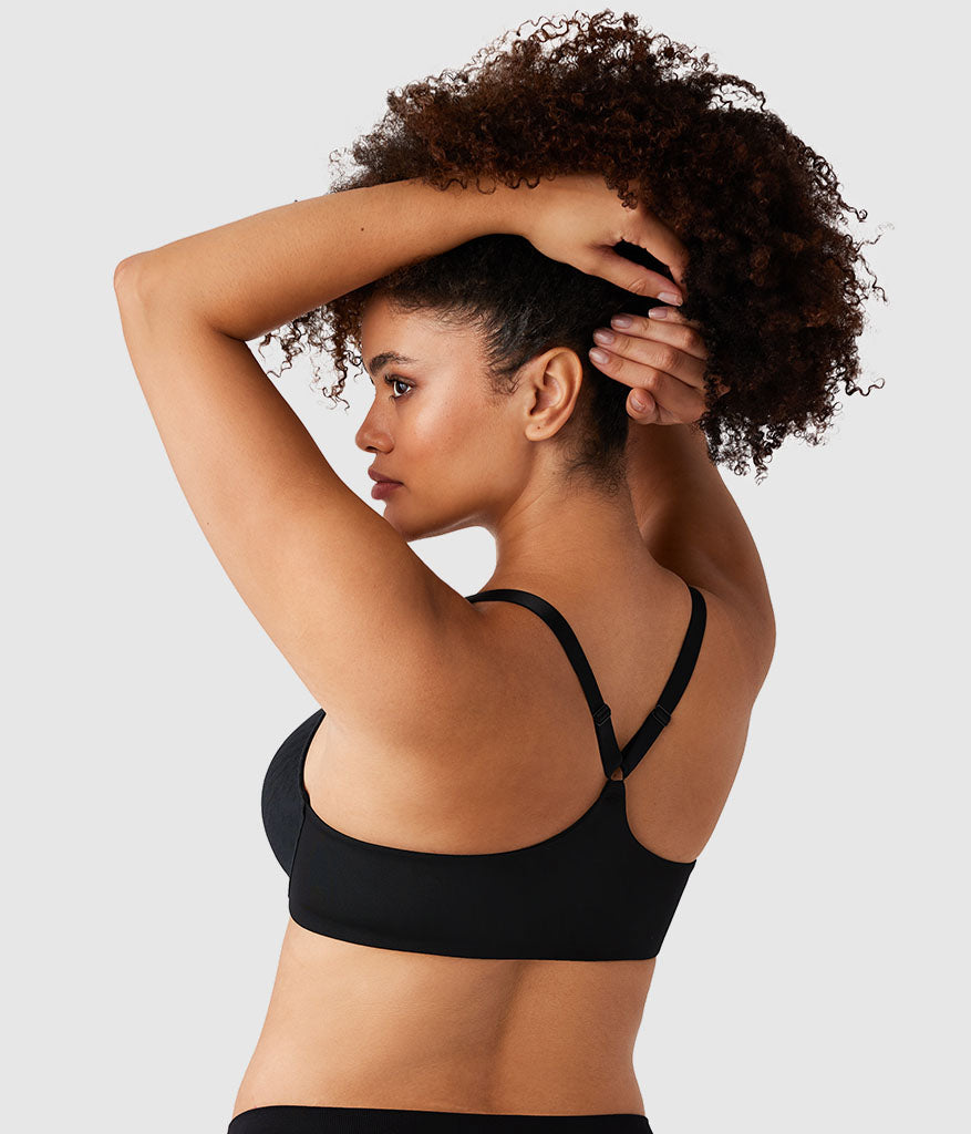 Elevated Allure Front Close Underwire Bra - Black | Wacoal Exclusive