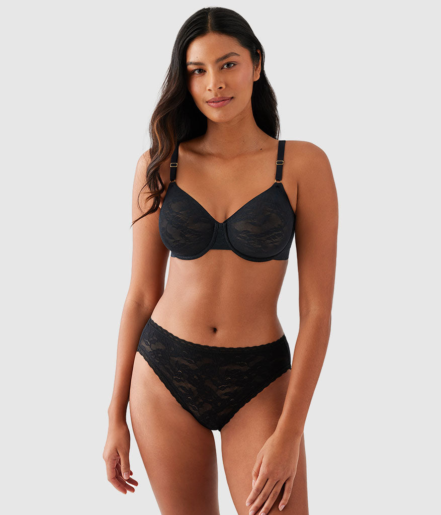 High Profile™ Underwire Bra - Black | Wacoal Latest