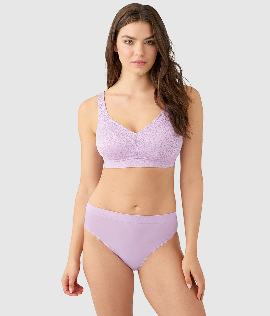 Inside Job™ Wire Free Bra - Lavender Sage | Wacoal Classic