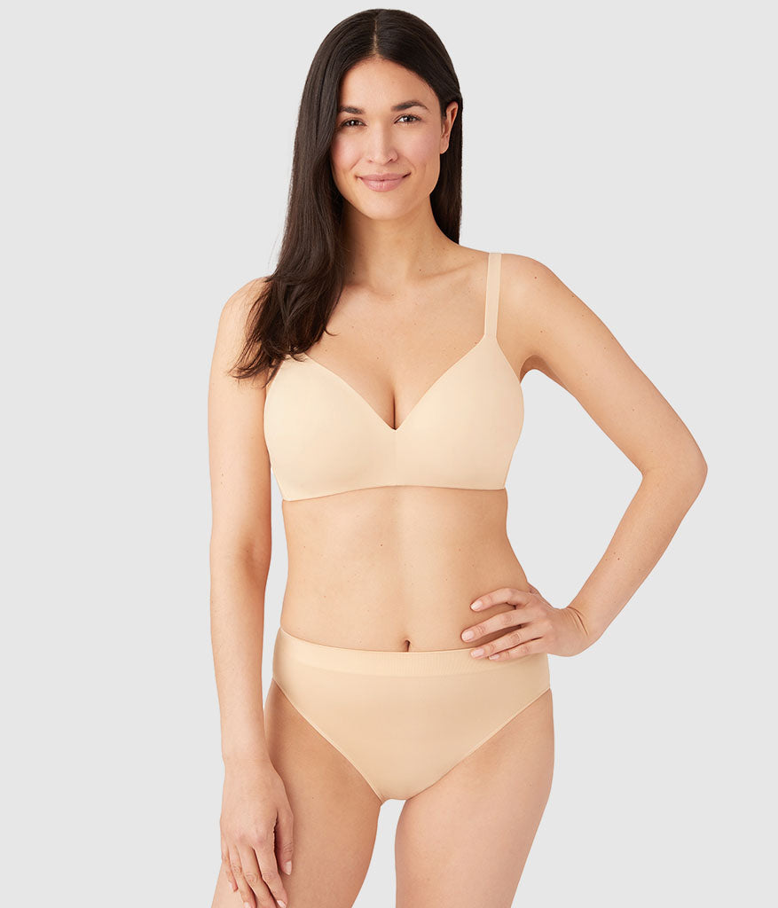 How Perfect Wire Free T-Shirt Bra - Sand | Wacoal Hot Sale