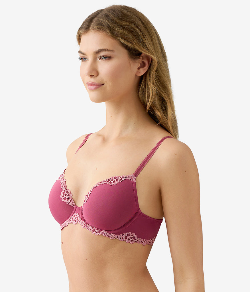 Future Foundation with Lace T-Shirt Bra - Dry Rose | Wacoal Exclusive