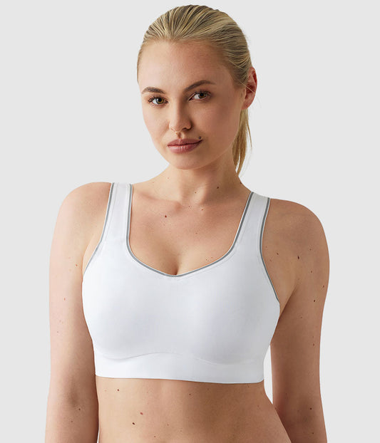 Sydney Sport Underwire Bra - White | Wacoal Discount