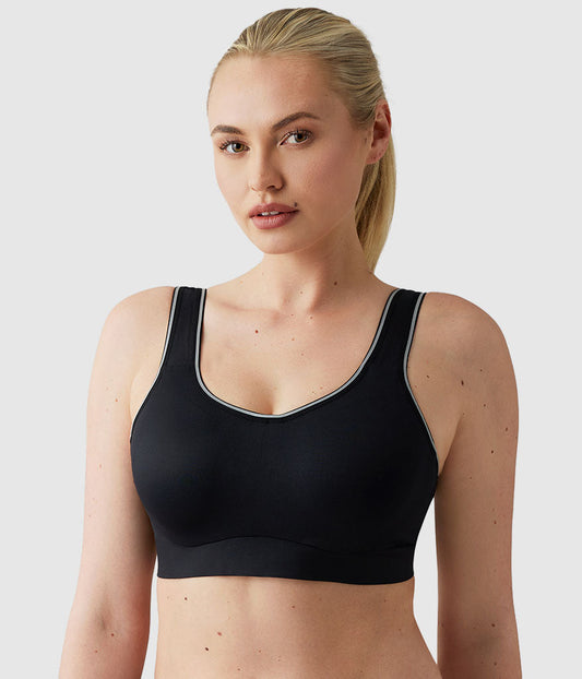 Sydney Sport Underwire Bra - Black | Wacoal Special Offer