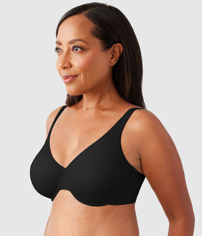 Comfortable Cool Underwire Bra - Black | Wacoal Value