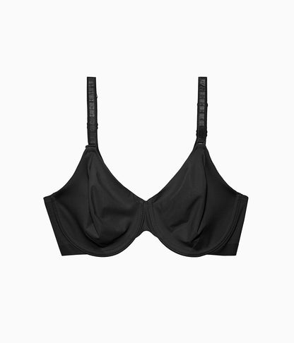 Shape Revelation® Uneven Underwire Bra - Black | Wacoal Customer Favorite