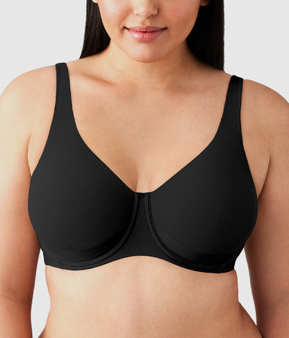 Shape Revelation® Pendulous Underwire Bra - Black | Wacoal Classic