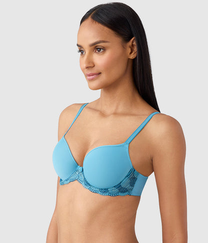 La Femme Underwire T-Shirt Bra - Adriatic Blue | Wacoal Everyday