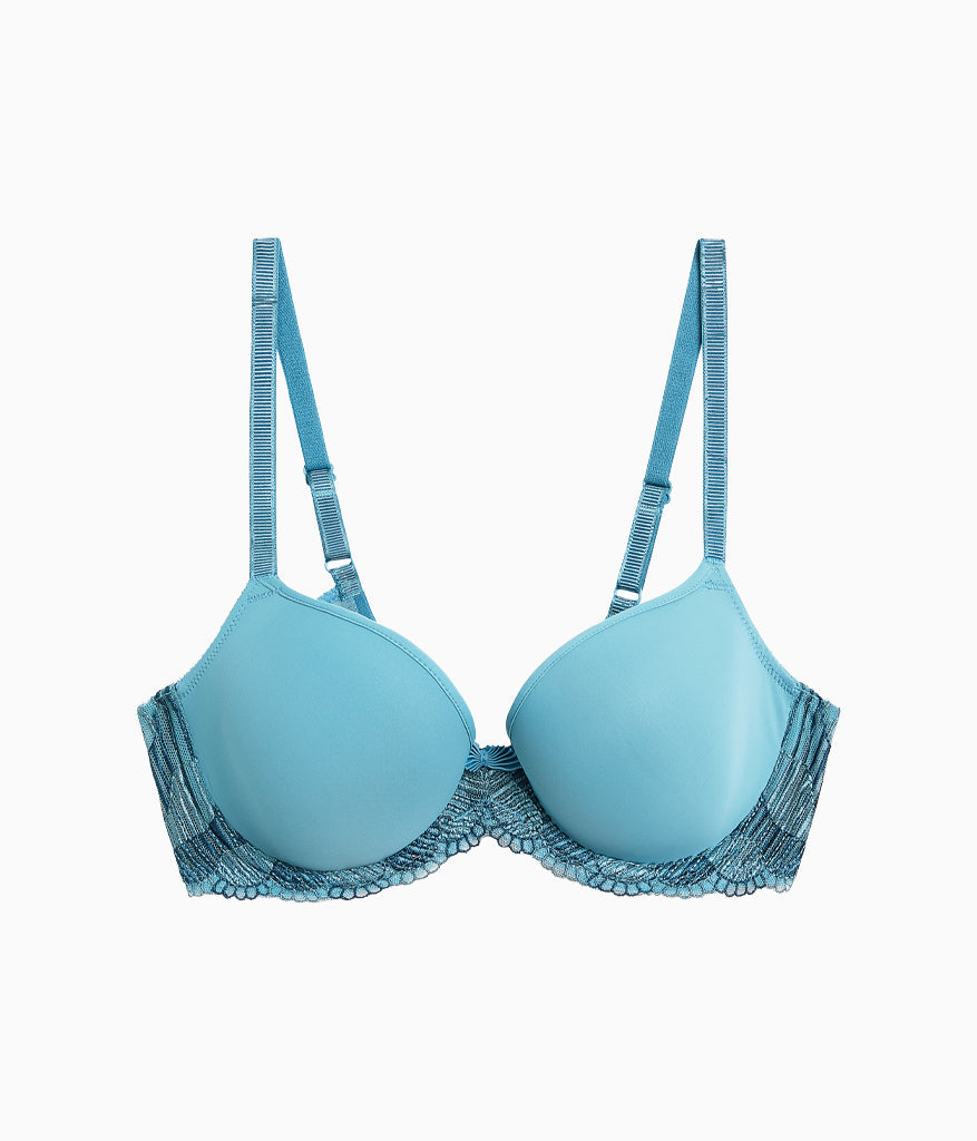 La Femme Underwire T-Shirt Bra - Adriatic Blue | Wacoal Everyday