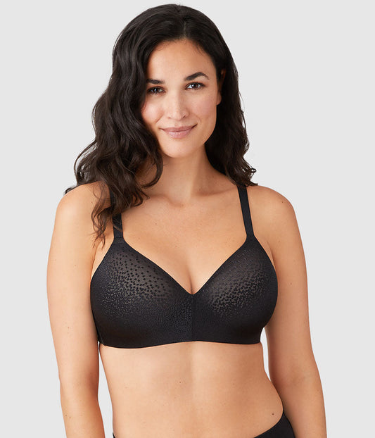 Back Appeal® Wire Free T-Shirt Bra - Black | Wacoal Popular