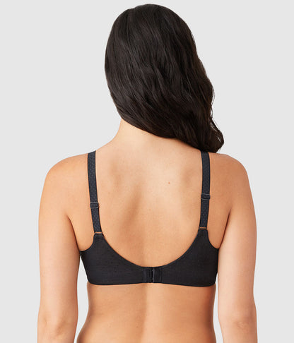 Back Appeal® Wire Free T-Shirt Bra - Black | Wacoal Popular