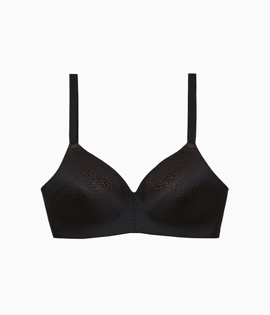 Back Appeal® Wire Free T-Shirt Bra - Black | Wacoal Popular