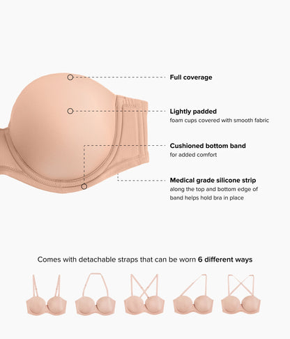 Red Carpet™ Strapless Underwire Bra - Roebuck | Wacoal Trending